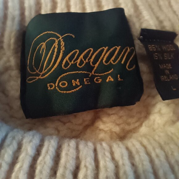 Doogan Wool and Silk Sweater Size Large - Picture 5 of 7